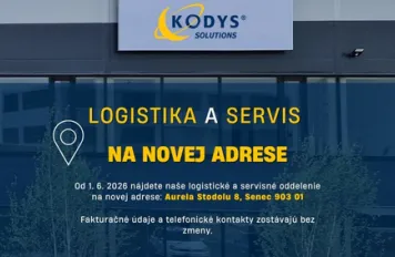 sklad a servis nova adresa