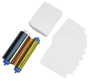 Spotrebný materiál pre tlačiarne plastových kariet