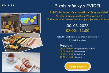 Business breakfast with Evidei