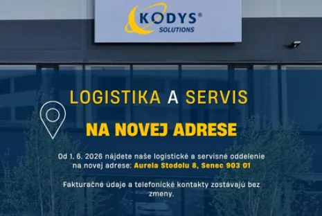 sklad a servis nova adresa